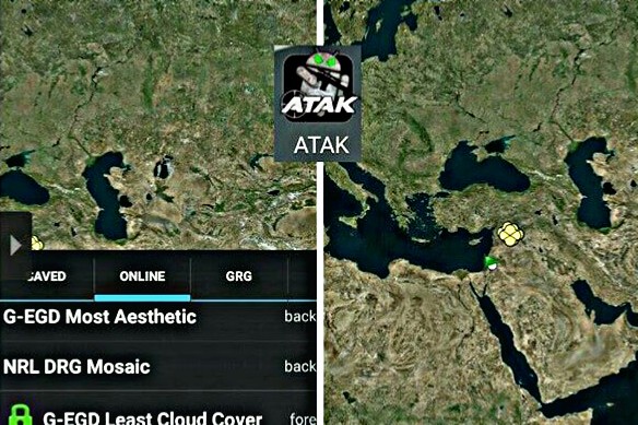 تطبيق أتاك ATAK online الحربي لمشاهدة احدث الخرائط آخر تحديث 2021